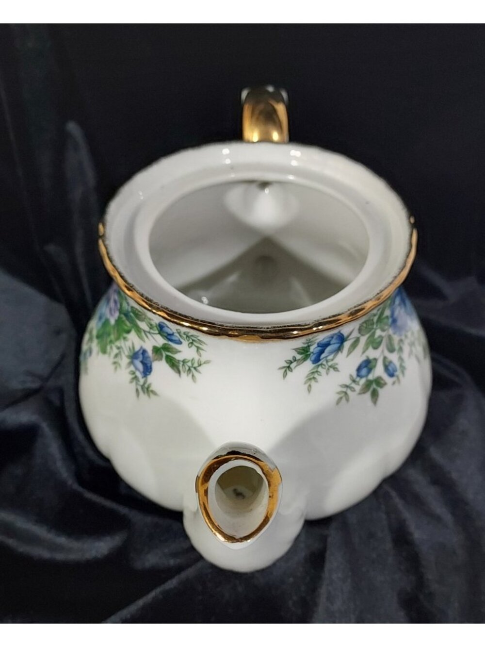 Planter English Garden Teapot Robinson 1989 Designs Japan NO LID - Picture 8 of 10